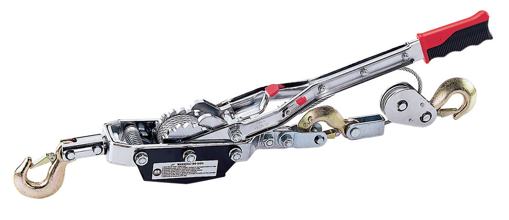 Cable Pullers Jet JCPP-400D 4 Ton Double Pawl Hand Cable Puller Super Heavy Duty