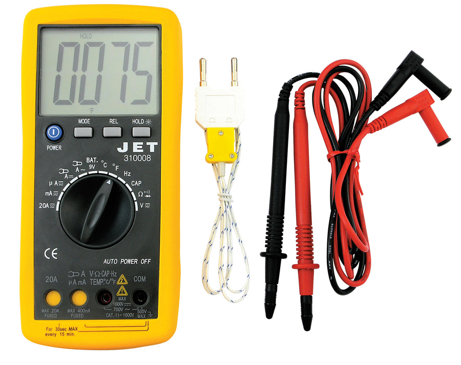 Meters Digital Jet JDMM-300 Auto Ranging Digital Multimeter