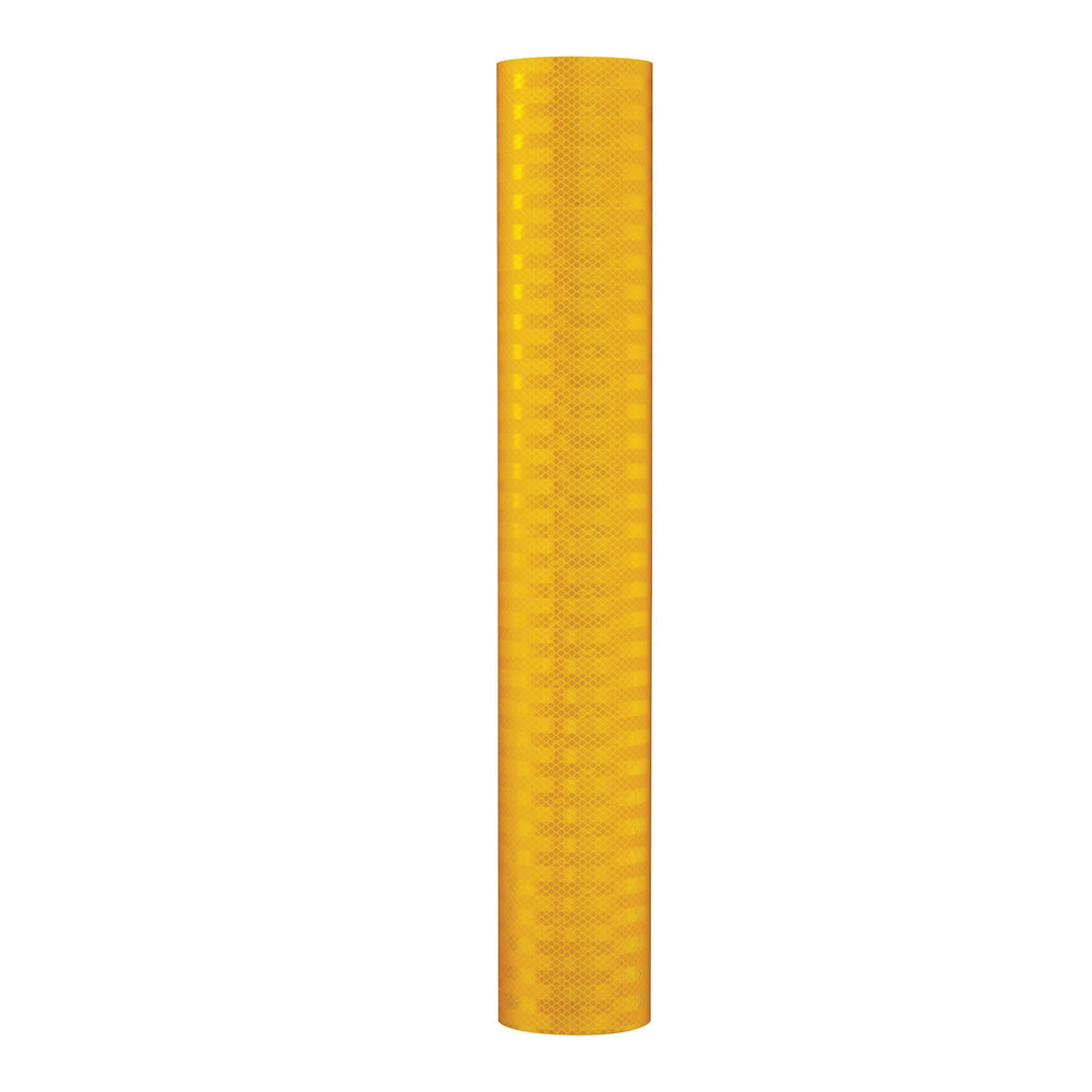 3M 3431-18X50YD Engineer Grade Prismatic Reflective Sheeting, 3431, Yellow, 18 Inch x 50yds