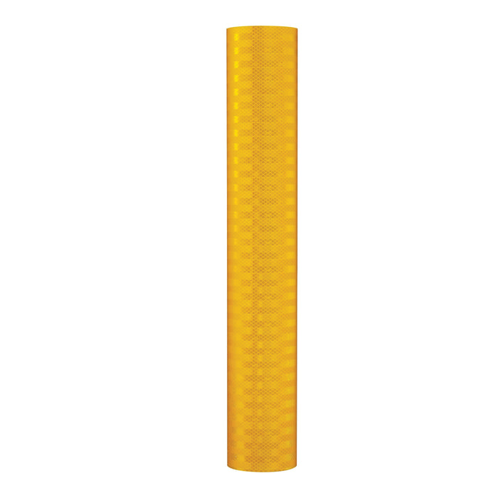 3M 3431-18X50YD Engineer Grade Prismatic Reflective Sheeting, 3431, Yellow, 18 Inch x 50yds