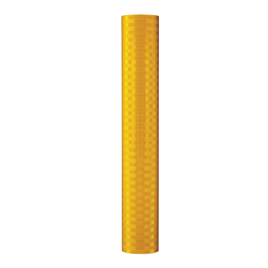 Reflective Sheeting 3M 3930-3931-4X50 High intensity Prismatic Reflective Sheeting 3931 Yellow 4 in x 50 Yards (101.6 mm x 45.7 m)