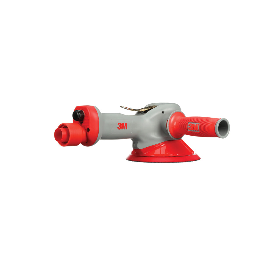 Orbital Sanders 3M AB28337 Pneumatic Random Orbit Sander 28337 3/8 Orbit 2 Handed 12000 6 Inch