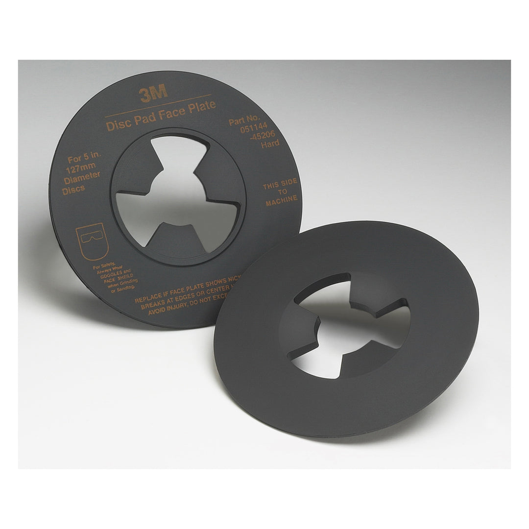 3M AB14270 3M Disc Pad Face Plate 14270 smooth hard black 4 1/2 in 3M 7000144144