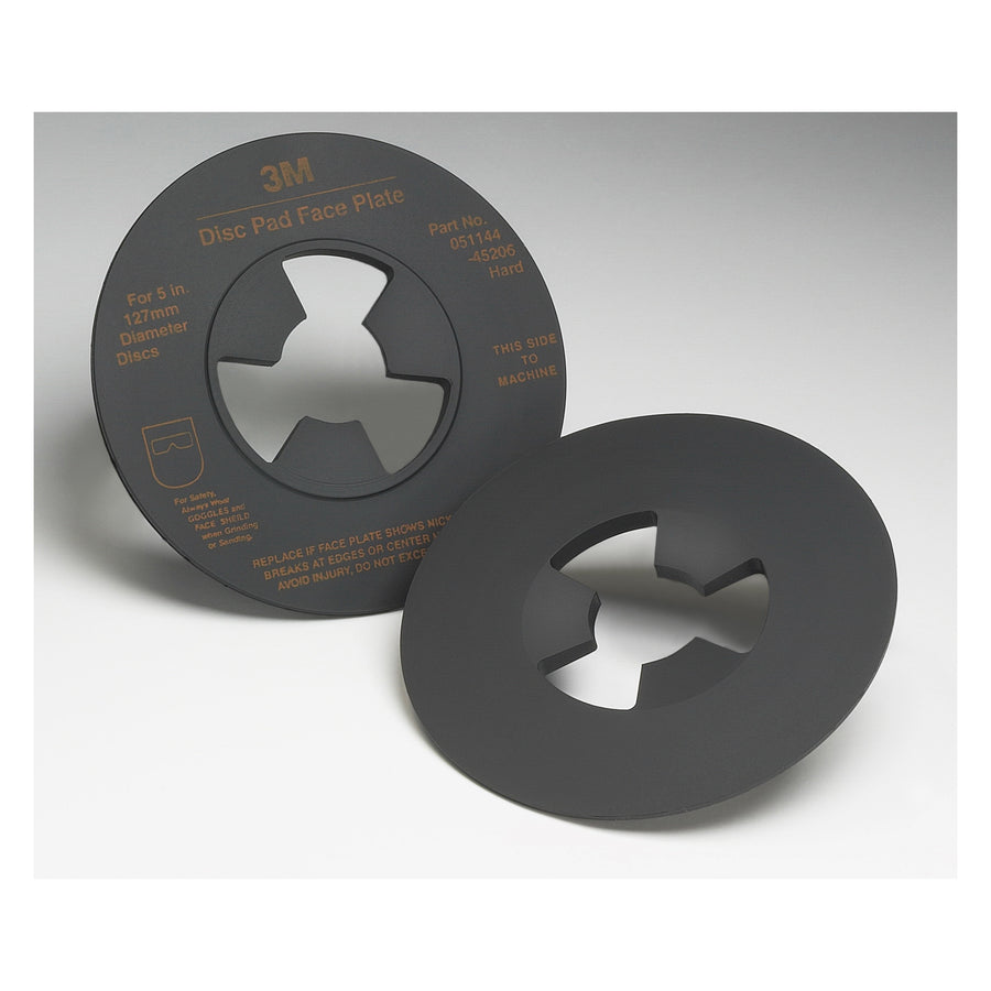3M AB14270 3M Disc Pad Face Plate 14270 smooth hard black 4 1/2 in 3M 7000144144