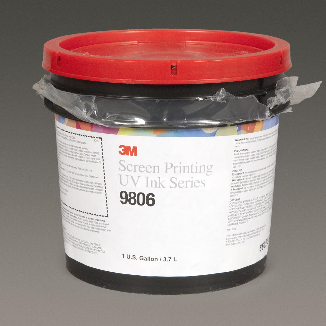 3M 9806-GAL 3M Screen Printing UV Ink, 9806, mixing white, 1 gallon (3.79 L) 3M 9806-GAL