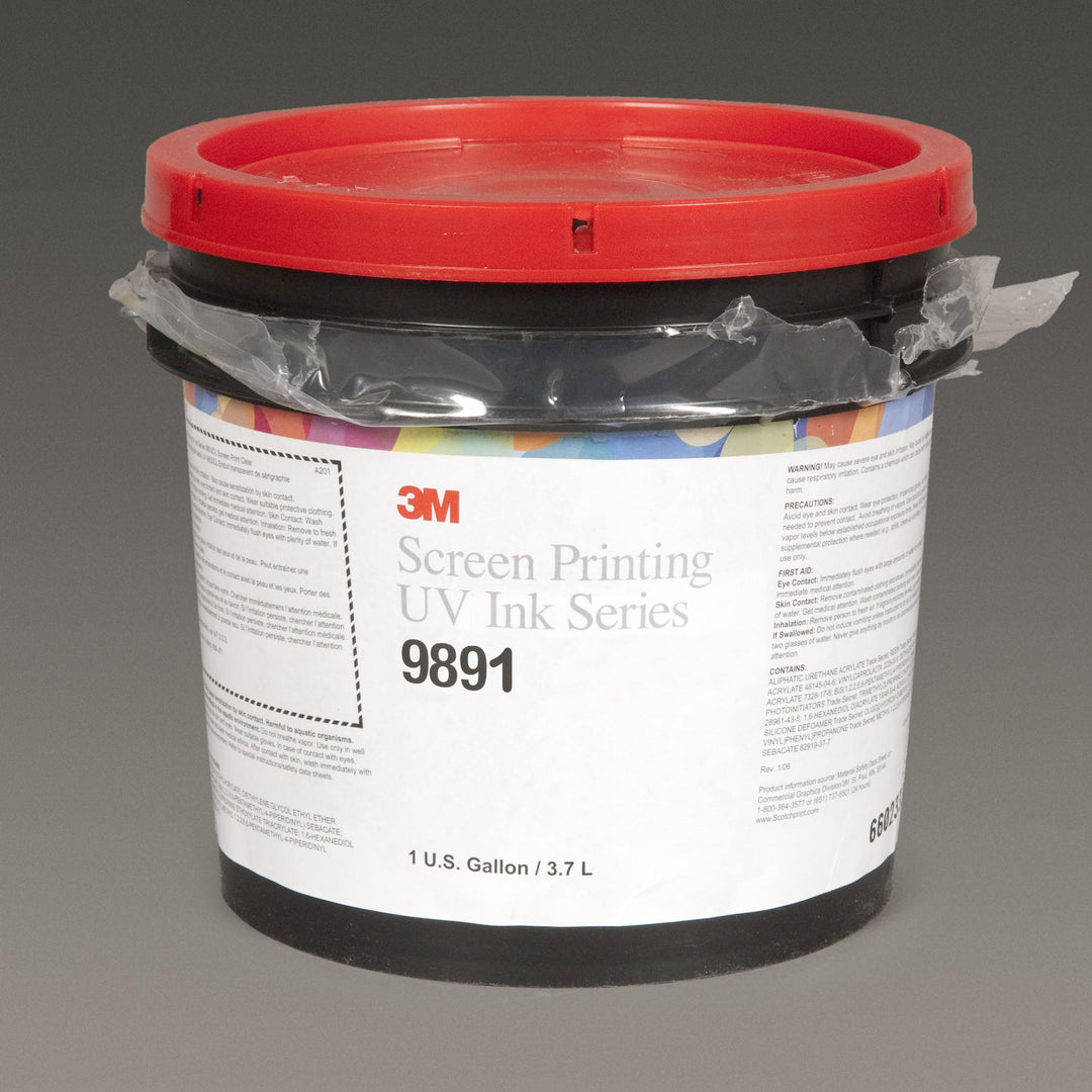 3M 9891-GAL 3M Screen Printing UV Ink, 9891, blue violet, 1 gallon (3.79 L) 3M 9891-GAL