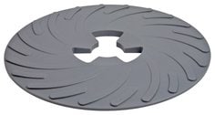 Backup Pads 3M AB45207 Disc Pad Face Plate 45207 5 in Medium Gray