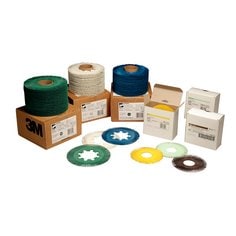 3M AB27628 Flange Adapter- 6 Inch Radial Bristle Brush Set (2 Inch x 1 Inch)