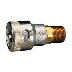3M W-3182-2 3M Socket W-3182-2, 1/4 in Body Size, 3/8 in MPT, Schrader 2/Case 3M W-3182-2