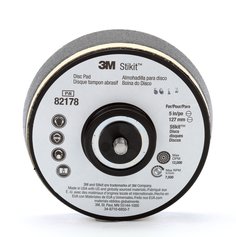 Backup Pads 3M AB82178 Stikit Disc Pad 82178 5 in x 1-1/4 in 5/16-24 External