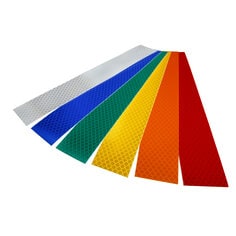 Safety Tapes 3M 973-72NL-6X50 Diamond Grade Flexible Prismatic Markings 973-72Nl Red 6 Inch x 50yds