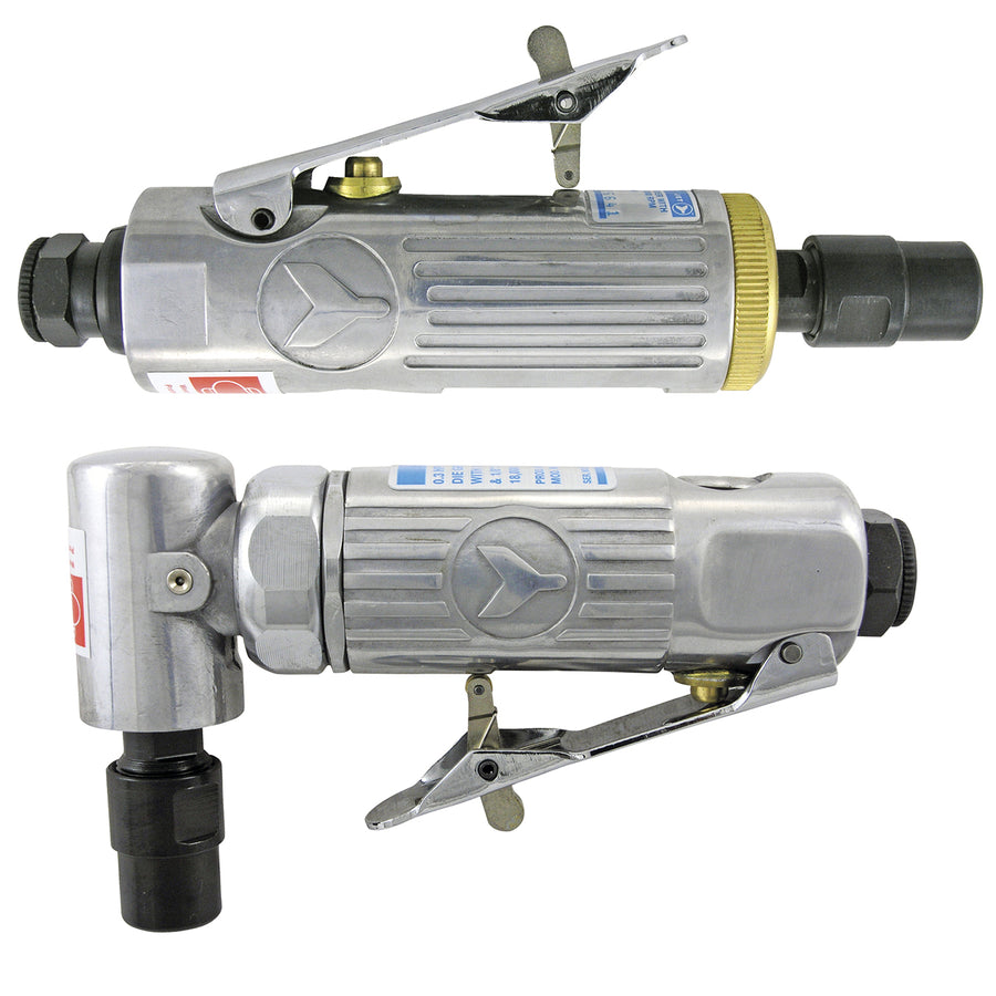 Die Grinders Jet MDGKIT 2-In-1 1/4 Inch Die Grinder Combo Set