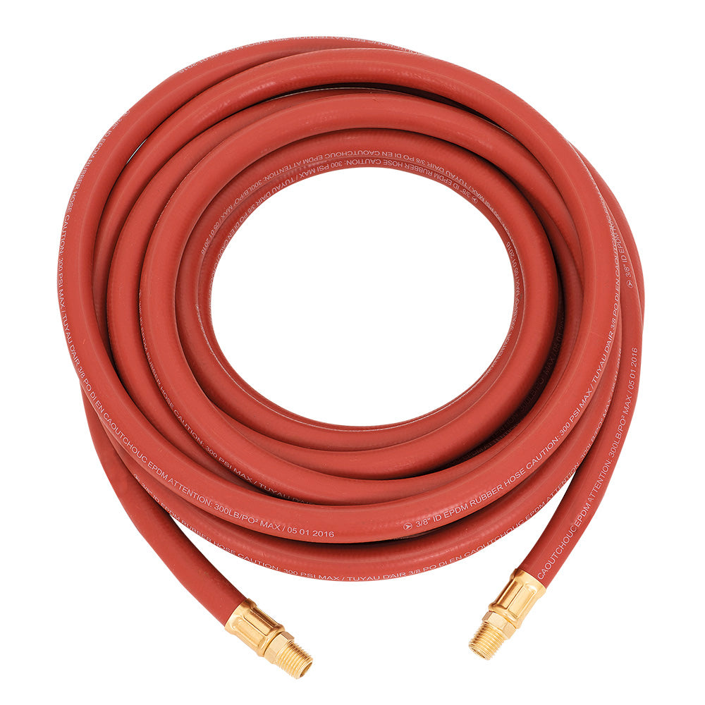 Air Hoses Jet AH12100RB Rubber Air Hose (1/2 Inch x 100 ft)