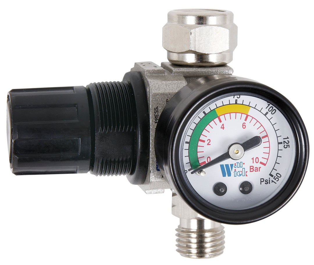 Spray Guns & Accessories Jet AR600 1/4 Inch Npt Air Dial Regulator With Gauge For Spray Guns