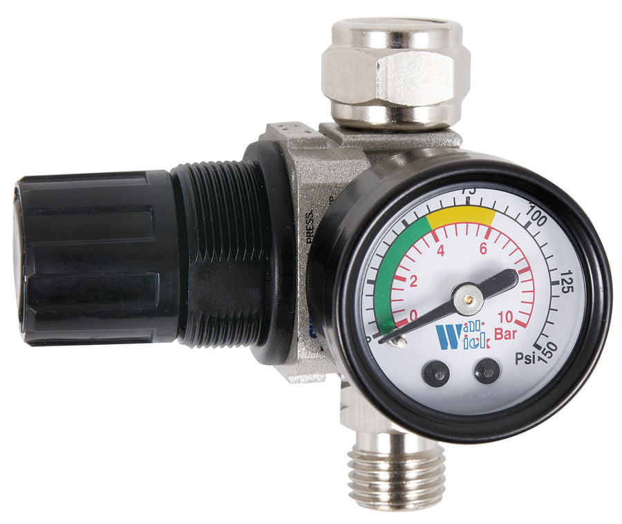 Spray Guns & Accessories Jet AR600 1/4 Inch Npt Air Dial Regulator With Gauge For Spray Guns
