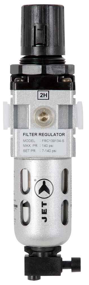 Air Filter Regulators Jet AFRM14 Air Filter Regulator Combination 1/4 Inch Npt Miniature