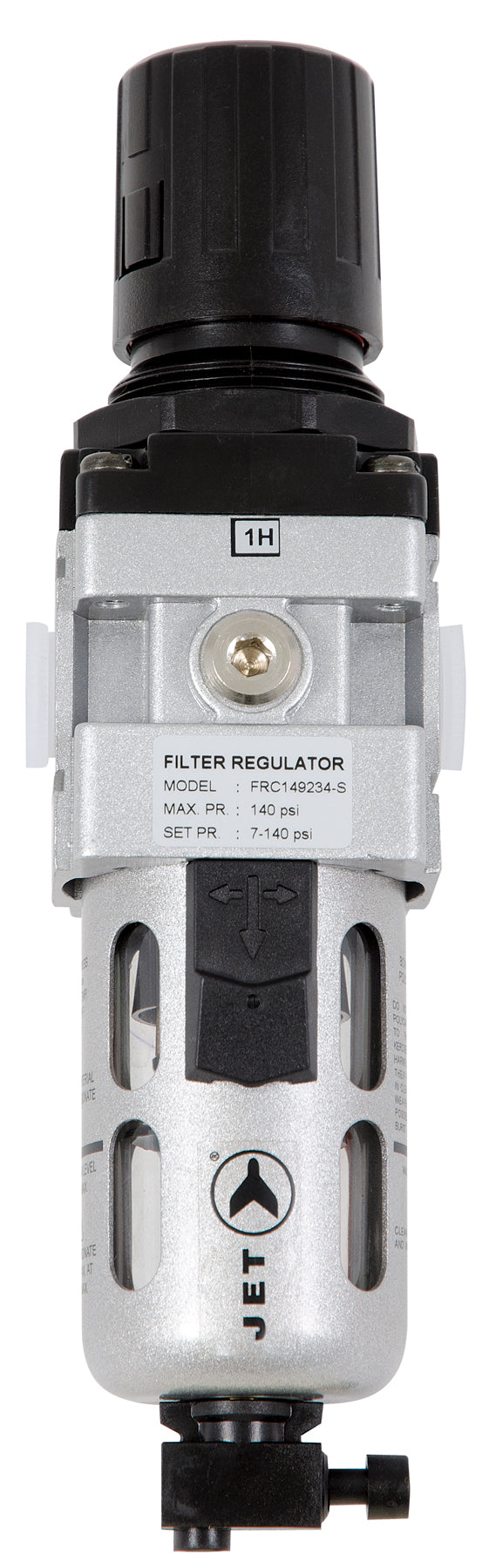 Air Filter Regulators Jet AFRI38 Air Filter Regulator Combination 3/8 Inch Npt Intermediate