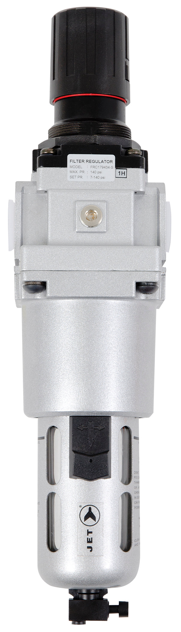 Air Filter Regulators Jet AFRH34 Air Filter Regulator Combination 3/4 Inch Npt Heavy Duty