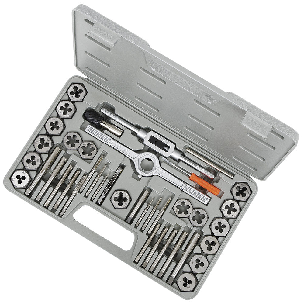 Tap & Die Sets Jet TD40HM 40 Piece Metric H.S.S. Tap & Alloy Die Set