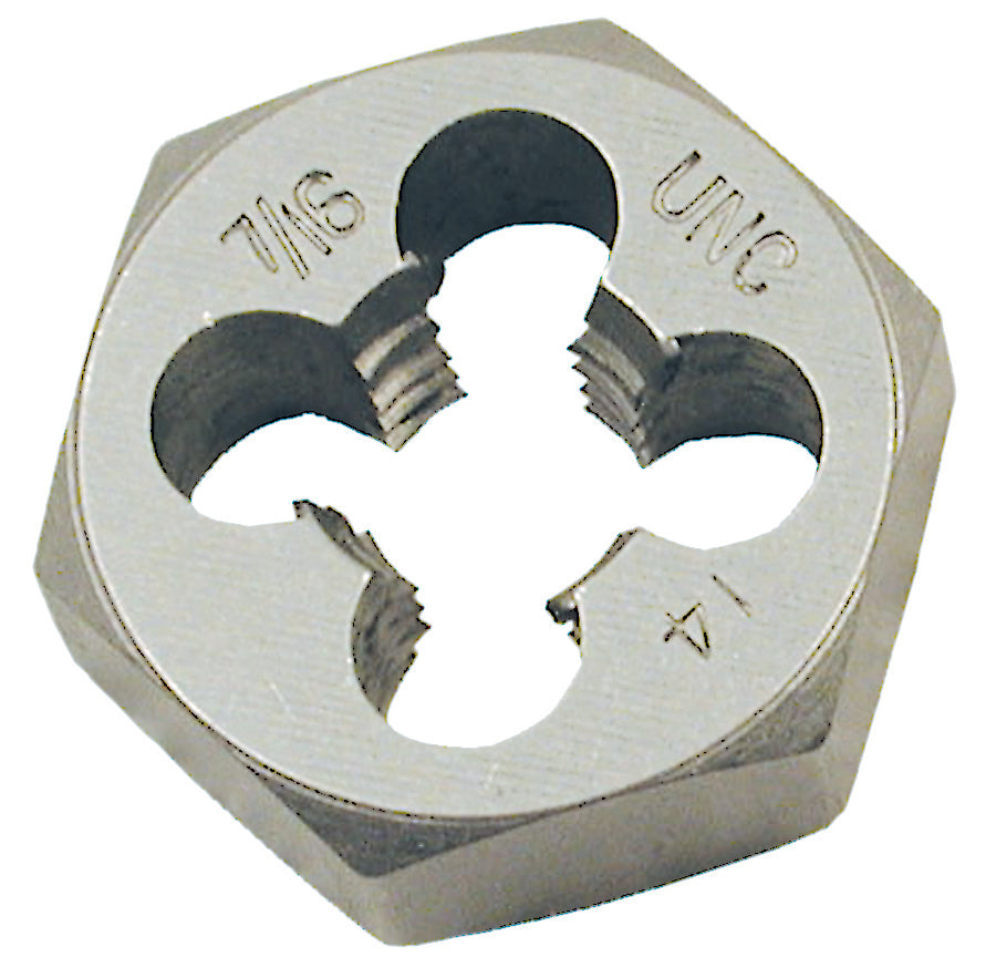 Hex Dies Jet 530728 7/16 Inch-14 NC Alloy Steel SAE Hex Dies (1 Inch Hex)