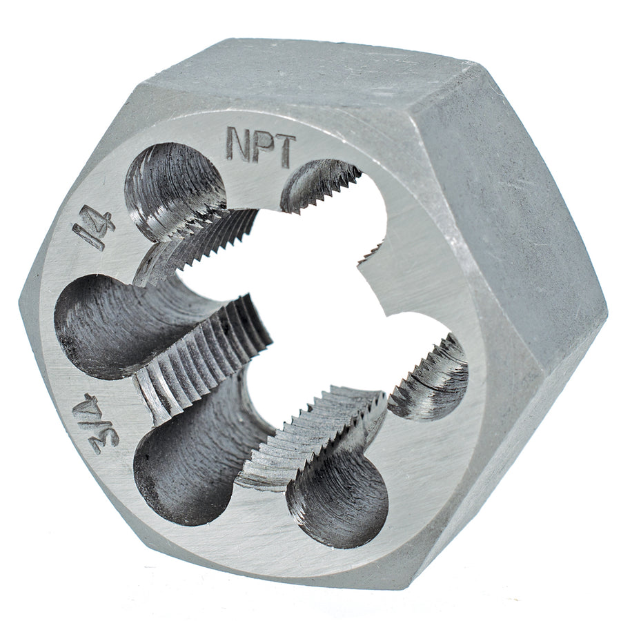 Hex Dies Jet 530908 3/4 Inch-14Npt Alloy Hex Die (1 Inch Hex)