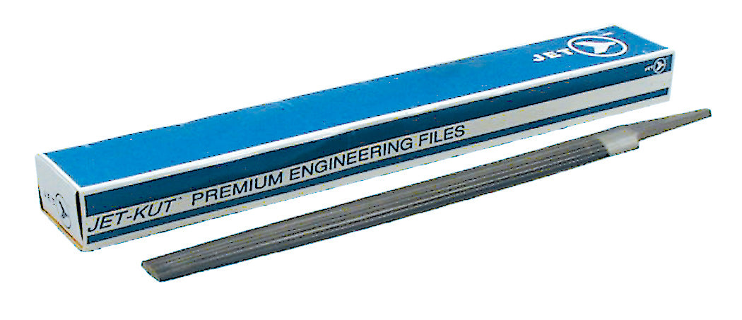 Engineers Files Jet 531406 6 Inch Bastard Cut Half Round File
