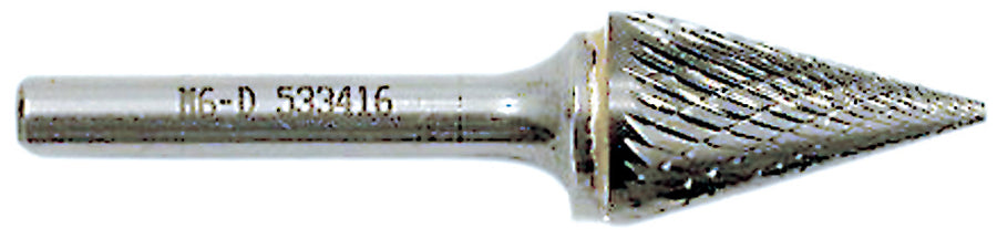 Regular Carbide Burrs Jet M5-D 1/2 Inch -Kut Cone Shape Burr