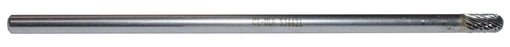 Regular Carbide Burrs Jet C1-DL6 1/4 Inch -Kut Long Shaft Round Nose Shape Burr