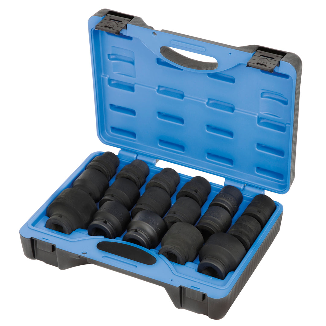 Socket Sets Jet PS1734M 3/4 Inch Dr 17 Piece Metric Impact Socket Set