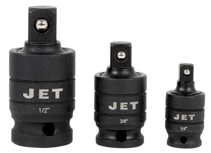 Socket Accessories Jet PLUJ-3S 3 Piece Pin Free Locking Impact U-Joints