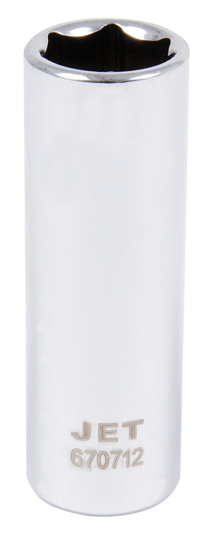 Deep Chrome Sockets Jet 670709 1/4 Inch Dr X 9mm Deep Chrome Socket 6 Point