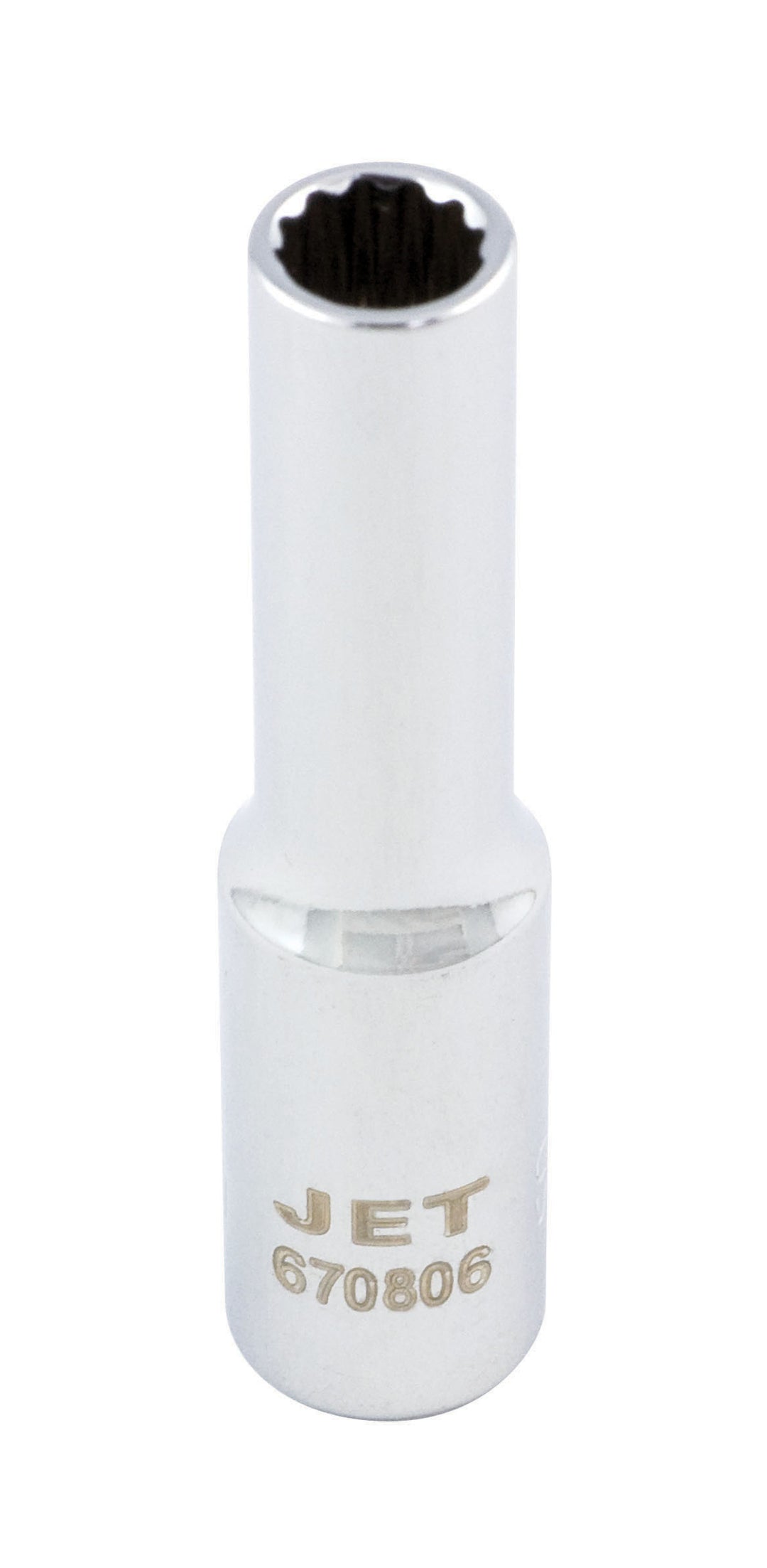 Deep Chrome Sockets Jet 670804 1/4 Inch Dr X 5Mm Deep Chrome Socket 12 Point