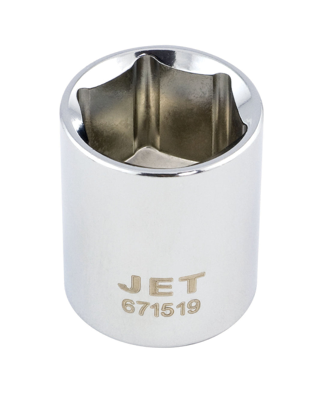 Regular Chrome Sockets Jet 671510 3/8 Inch Dr X 10 Mm Regular Chrome Socket 6 Point