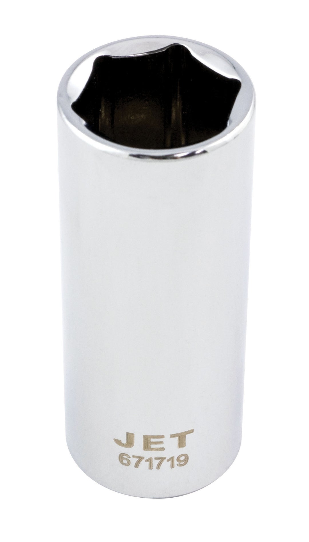 Deep Chrome Sockets Jet 671709 3/8 Inch Dr X 9 Mm Deep Chrome Socket 6 Point