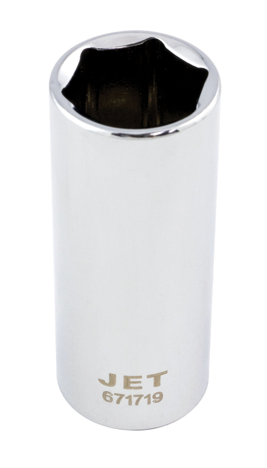 Deep Chrome Sockets Jet 671715 3/8 Inch Dr X 15 Mm Deep Chrome Socket 6 Point
