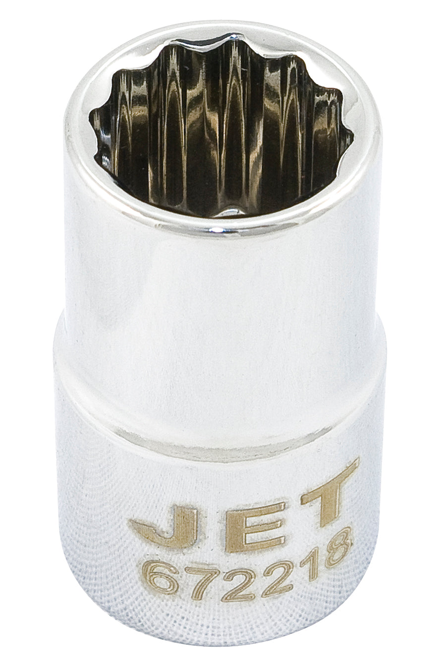 Regular Chrome Sockets Jet 672226 1/2 Inch Dr X 13/16 Inch Regular Chrome Socket 12 Point