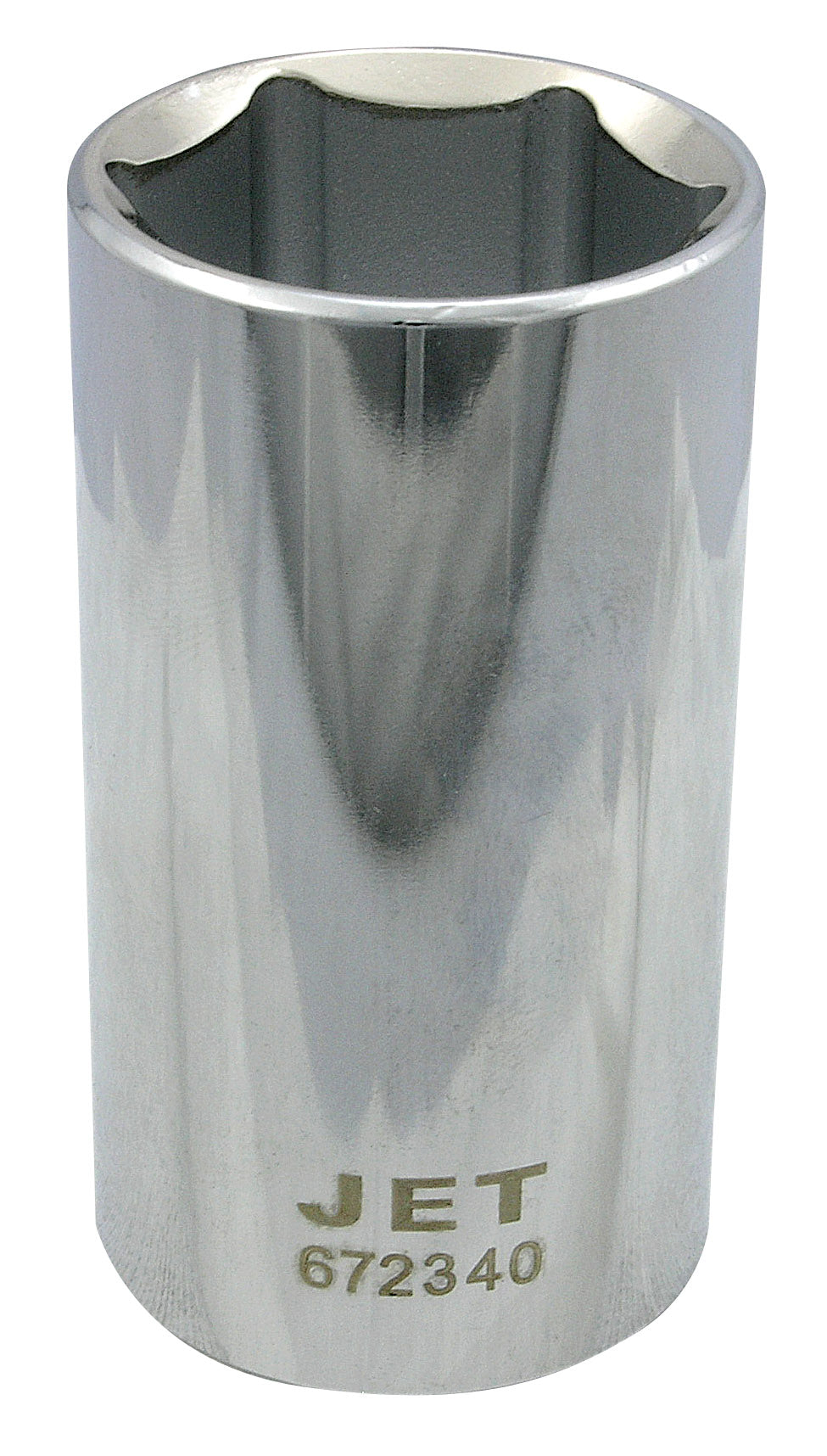 Deep Chrome Sockets Jet 672340 1/2 Inch Dr X 1-1/4 Inch Deep Chrome Socket 6 Point