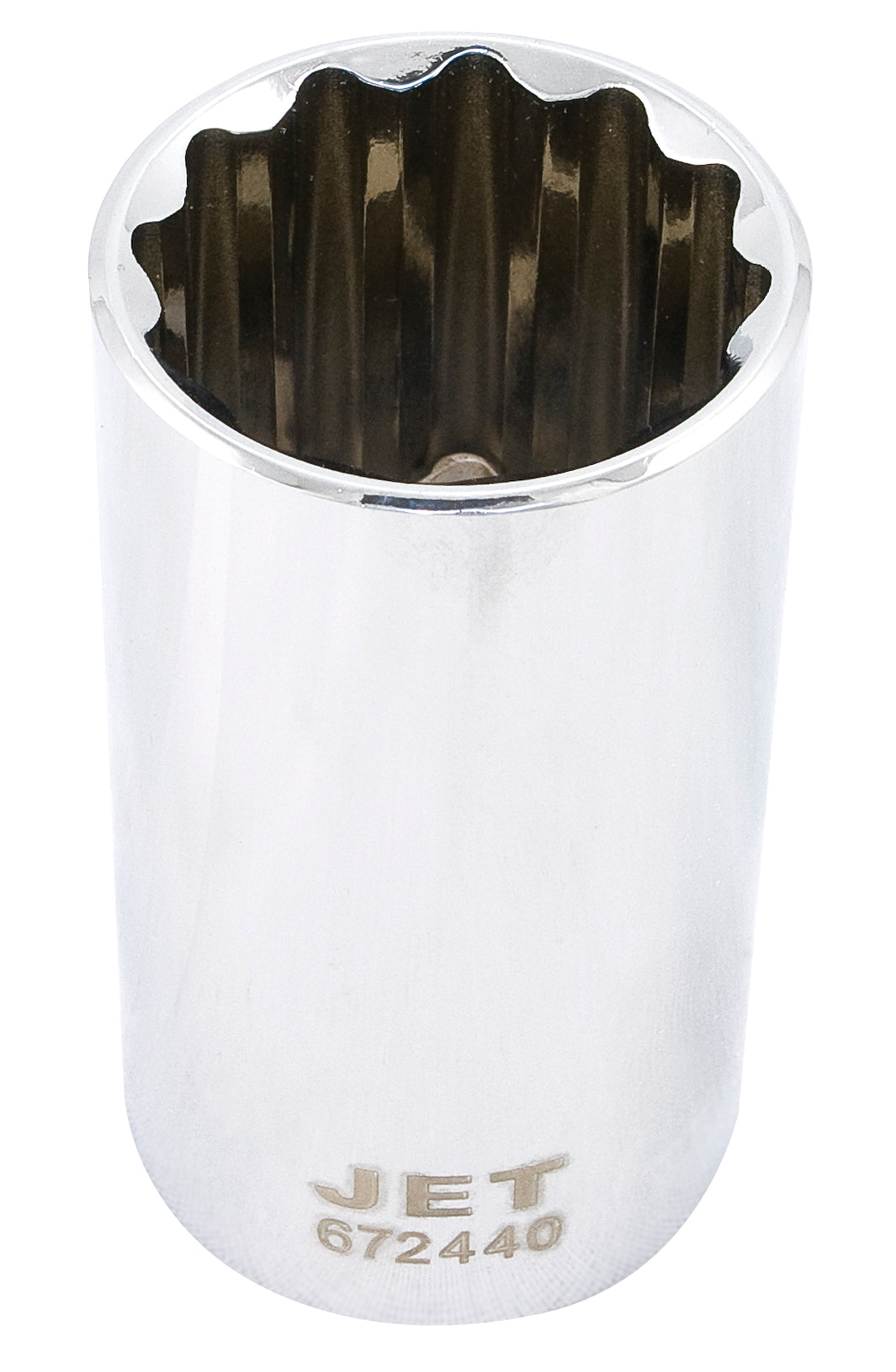 Deep Chrome Sockets Jet 672440 1/2 Inch Dr X 1-1/4 Inch Deep Chrome Socket 12 Point