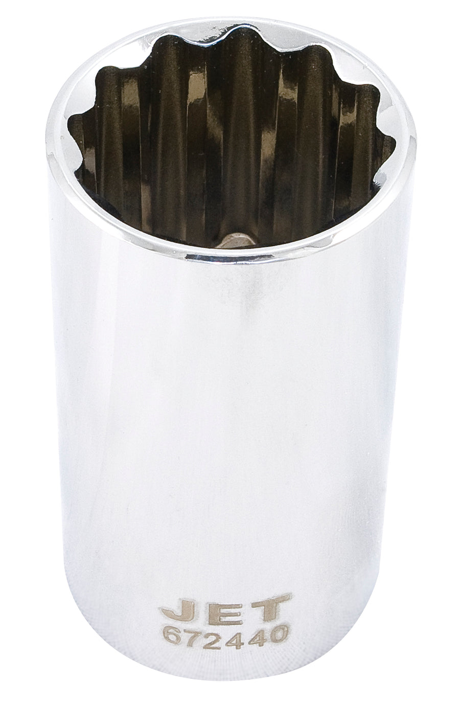 Deep Chrome Sockets Jet 672440 1/2 Inch Dr X 1-1/4 Inch Deep Chrome Socket 12 Point