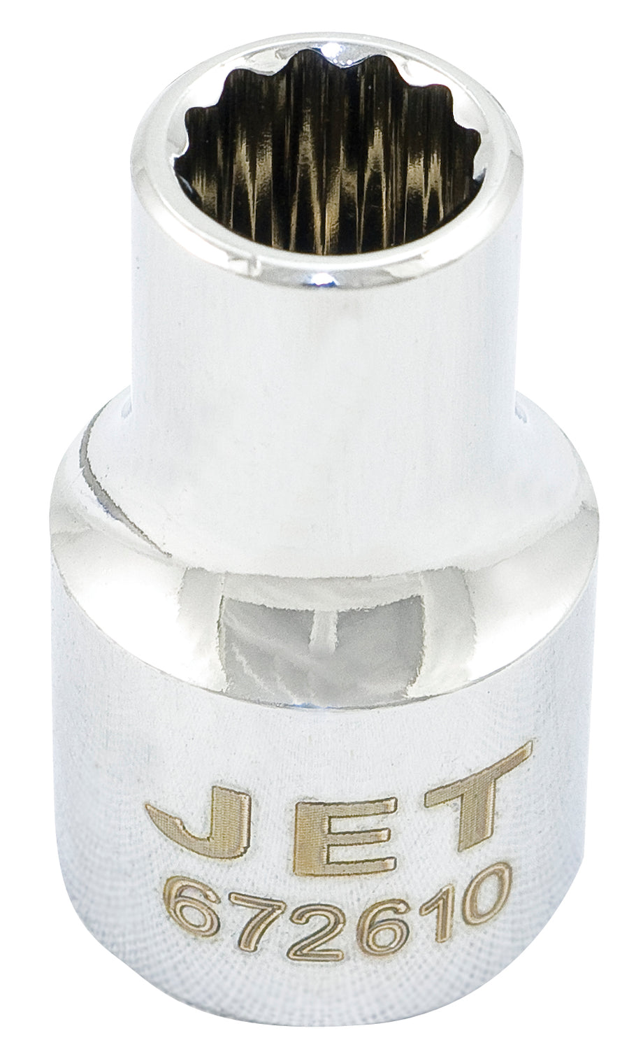 Regular Chrome Sockets Jet 672620 1/2 Inch Dr X 20 Mm Regular Chrome Socket 12 Point