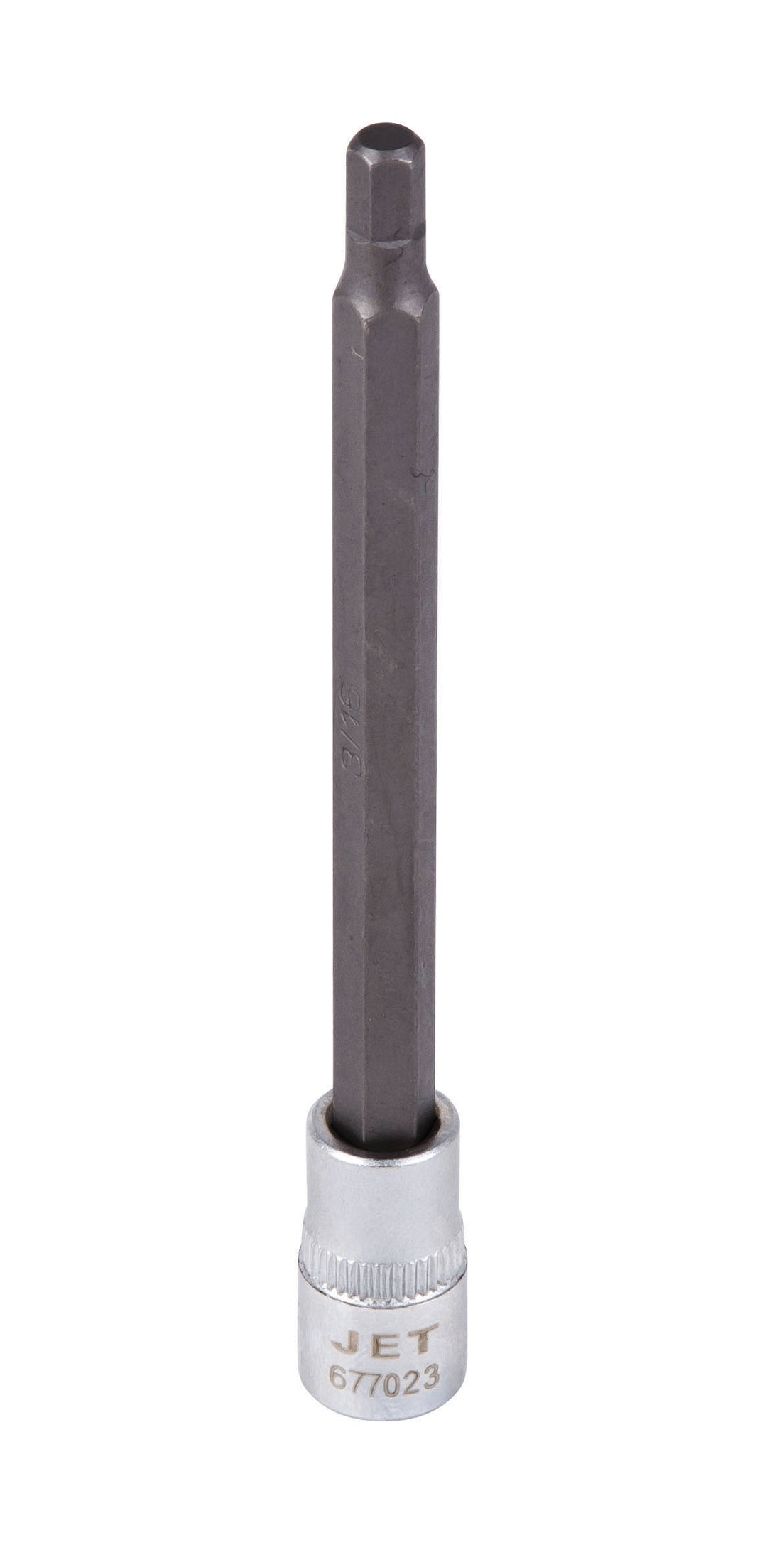 Metric Hex Bits Jet 677073 1/4 Inch Dr X 6Mm S2 4 Inch Long Hex Bit Socket