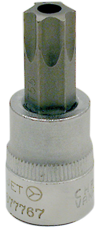 Tamperproof Torx Bit Jet 677767 3/8 Inch Dr X T55 S2 2 Inch Long Tamperproof Torx Bit Socket