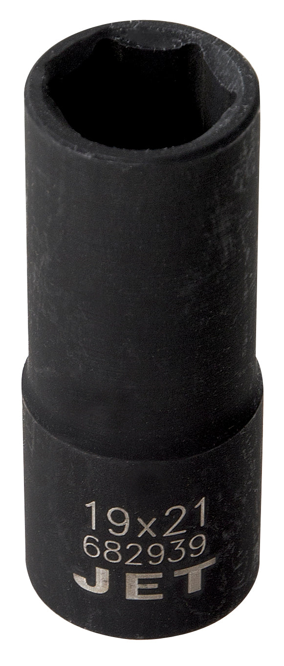 Socket Accessories Jet 682938 1/2 Inch Dr X 3/4 Inch X 13/16 Inch Impact Flip Socket 6 Point