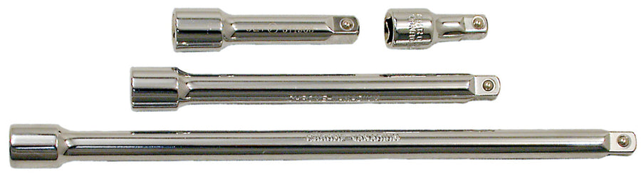Socket Accessories Jet SE38-4S 3/8 Inch Dr 4 Piece Extension Bar Set