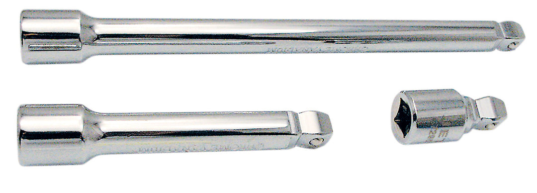 Socket Accessories Jet SE12-3SW 1/2 Inch Dr 3 Piece 2 Way Extension Bar Set