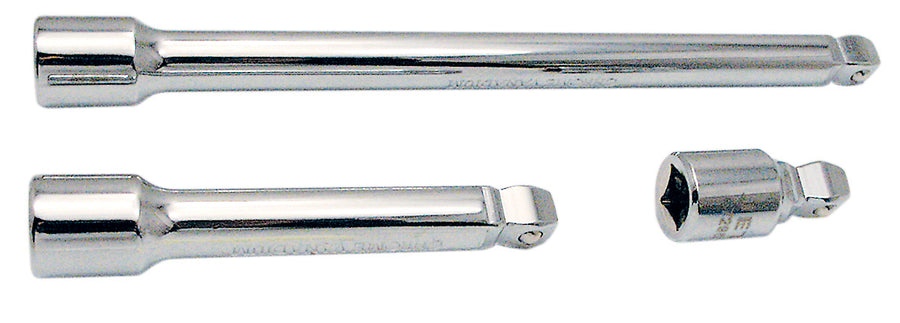 Socket Accessories Jet SE12-3SW 1/2 Inch Dr 3 Piece 2 Way Extension Bar Set
