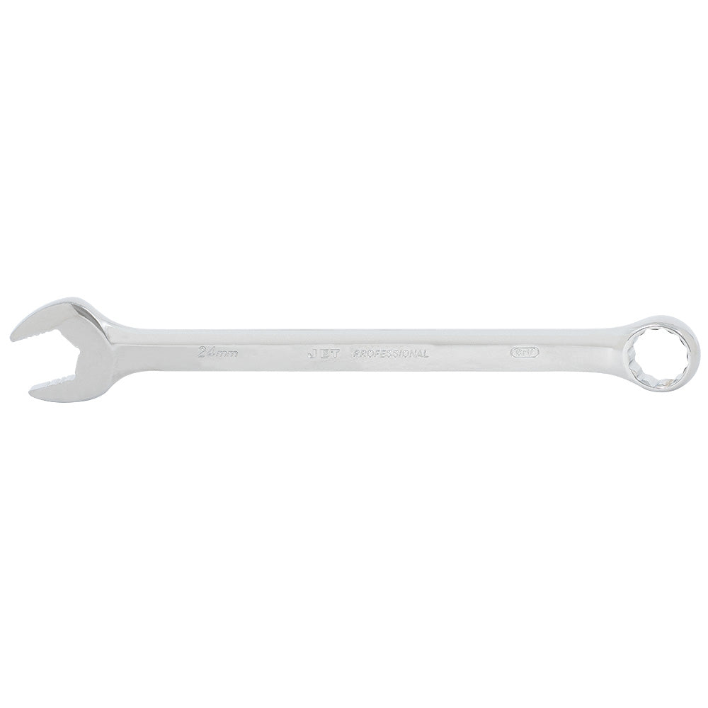 Combination Wrenches Jet 700689 24mm Fully Polished Long Pattern Combination Wrench