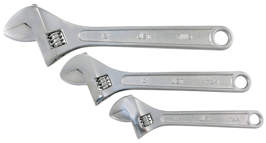 Adjustable Wrenches Jet AW-3S 3 Piece Adjustable Wrench Set