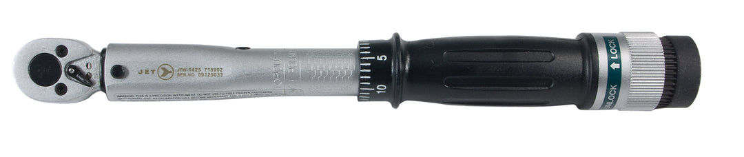 Torque Wrenches Jet JTW-1425 1/4 Inch Dr 250 In/Lbs Torque Wrench