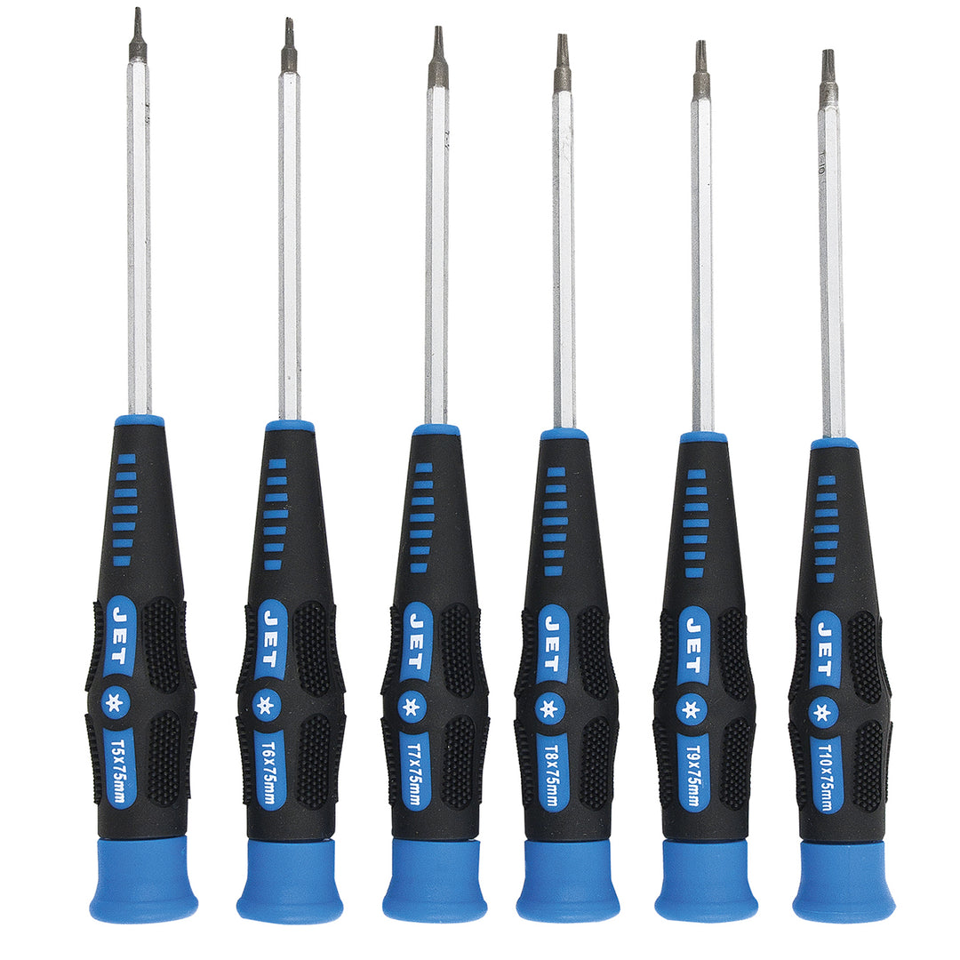 Screwdriver Sets Jet JPSD-6T 6 Piece Precision Torx Screwdriver Set